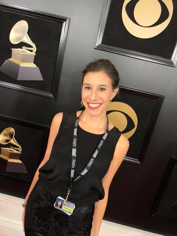 Stephanie Mayers at the Grammy Awards