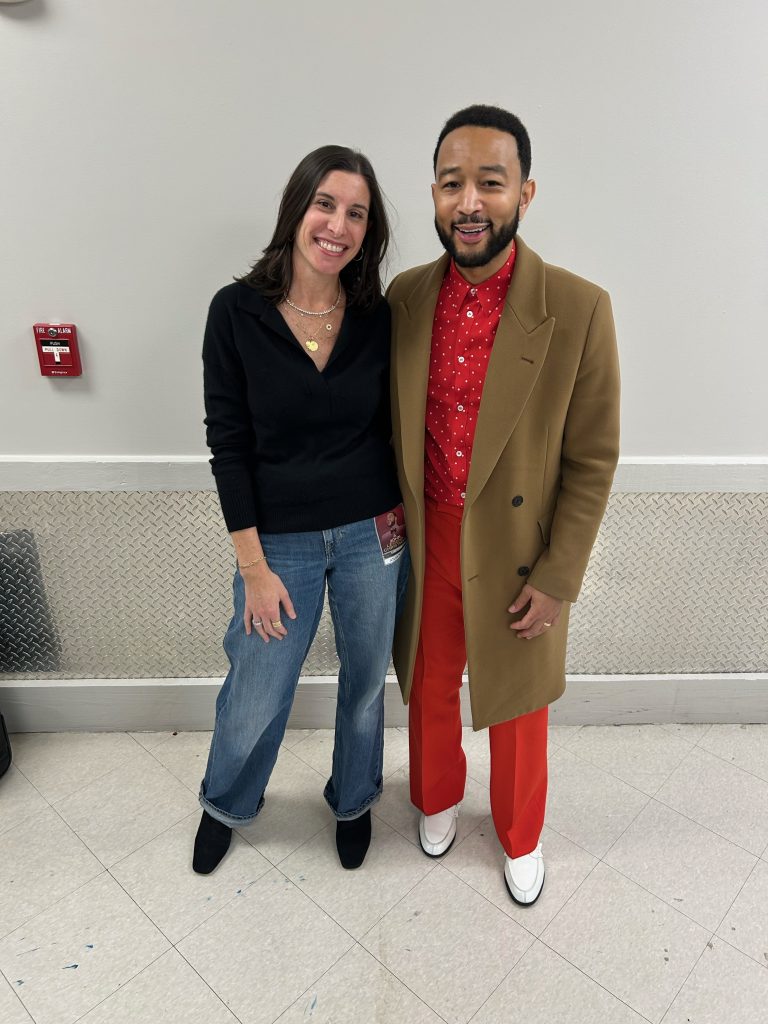Stephanie Mayers and John Legend